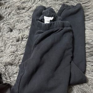 Good American Black Jogger Pants